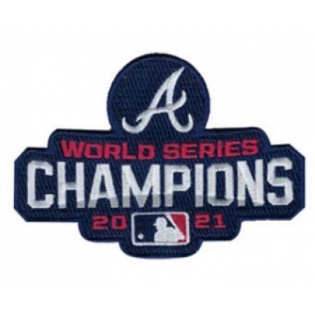 Atlanta Braves 2021 World Series Champions Embroidered Patch